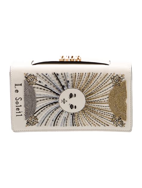 Christian Dior Le Soleil Tarot Clutch 